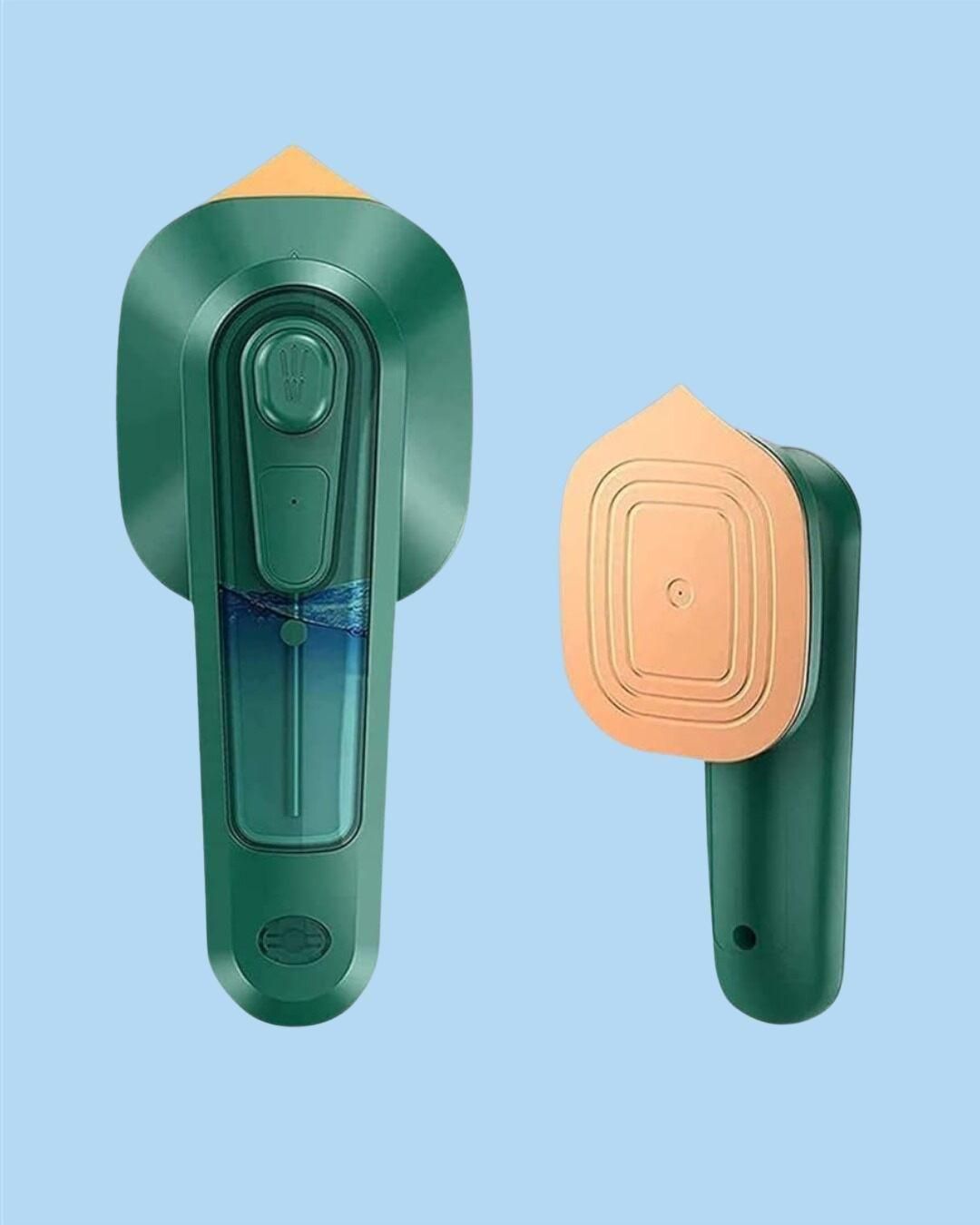 Portable Iron-Travel Steamer Iron for Clothes , Press Support Dry and wet 150 w steam iron (Green )